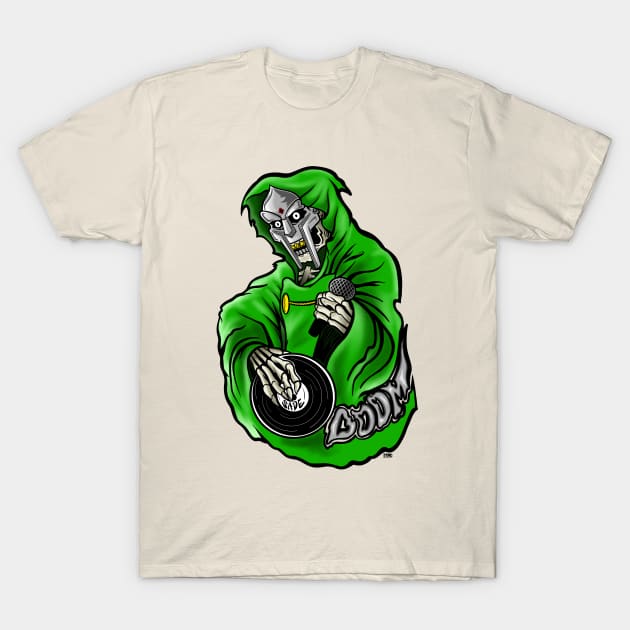 Grim Rapper MF DOOM - COLOR VERSION T-Shirt by TheDopestRobot